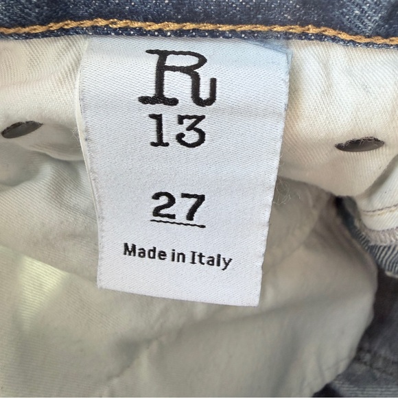 R13 Jane High Waisted Wide Leg Jeans - 27 (fits small) - Picture 14 of 17